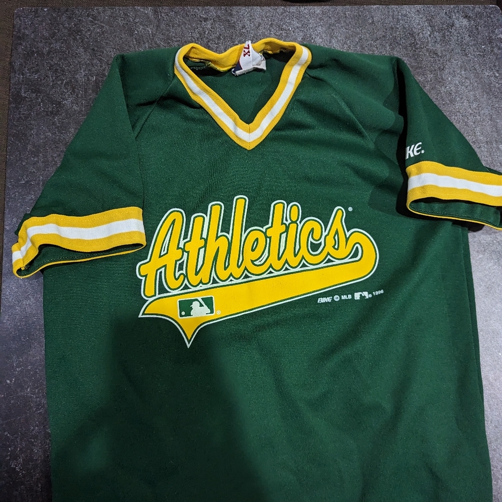 MLB BIKE Athletics #7 Baseball Jersey sz XL